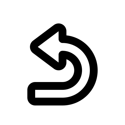 Curved arrow turn around direction curved arrow icon Curved arrow turn around direction curved arrow icon