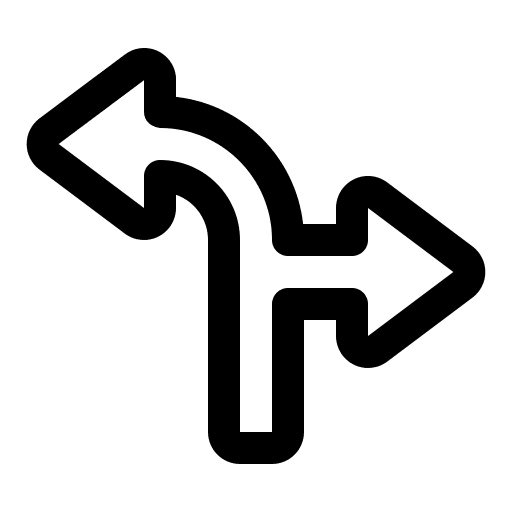 Turn direction turn direction arrow pointer icon Turn direction turn direction arrow pointer icon