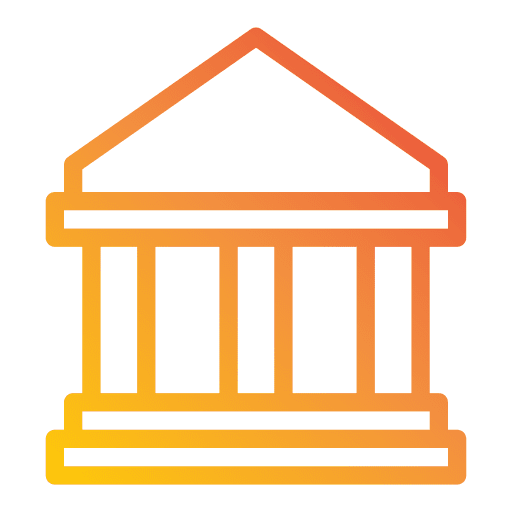 Bank business building savings icon Bank business building savings icon