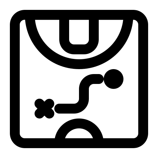 Tactic sports and competition basketball sports icon Tactic sports and competition basketball sports icon