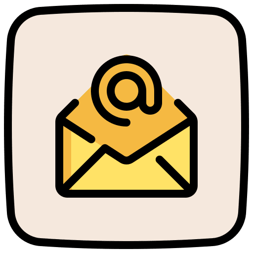 Email communications email interface icon