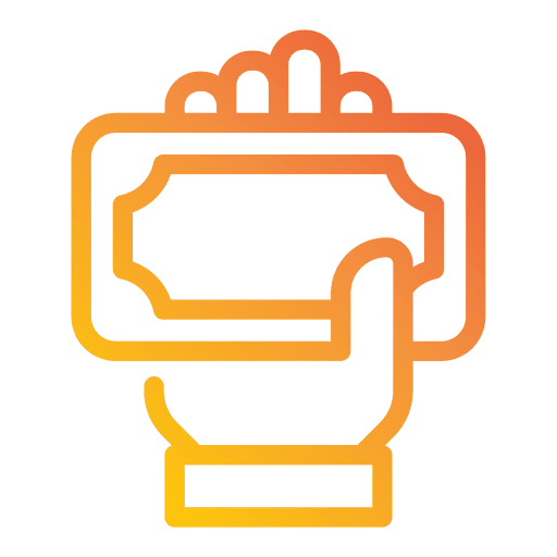 Payment payment banknote hand icon Payment payment banknote hand icon