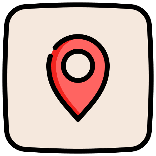 Pin location map pointer pin icon