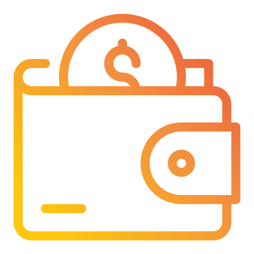 Wallet billfold payment business and finance icon Wallet billfold payment business and finance icon