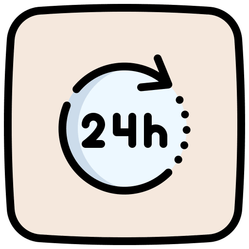 24 hours open info 24 hours icon 24 hours open info 24 hours icon