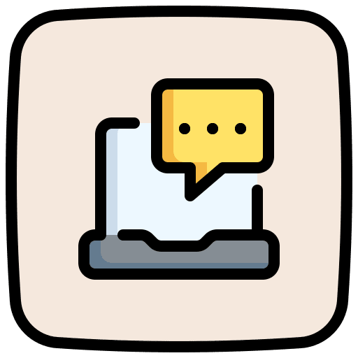 Chat chat box chat message icon Chat chat box chat message icon