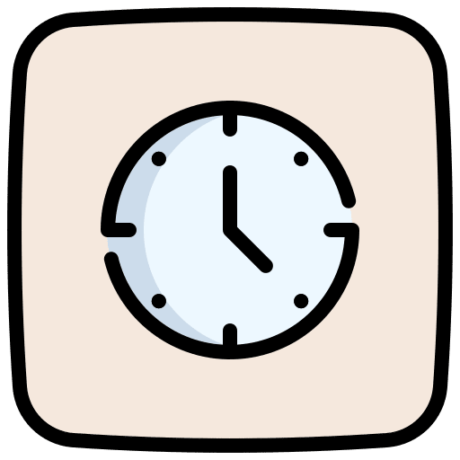 Clock time and date ui hour icon Clock time and date ui hour icon