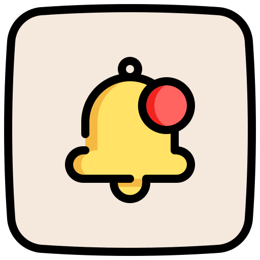 Notification interface social media ui icon Notification interface social media ui icon