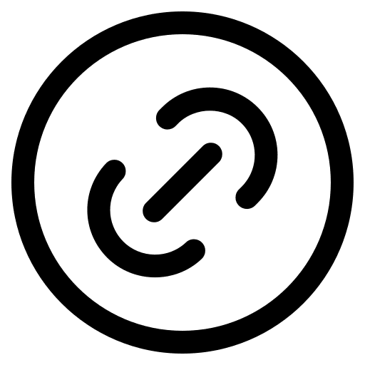 Hyperlink connection chain hyperlink icon