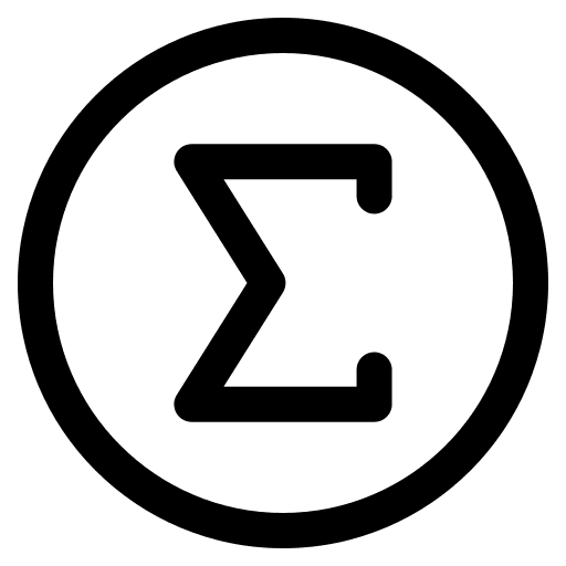 Sigma summation sign sigma icon Sigma summation sign sigma icon