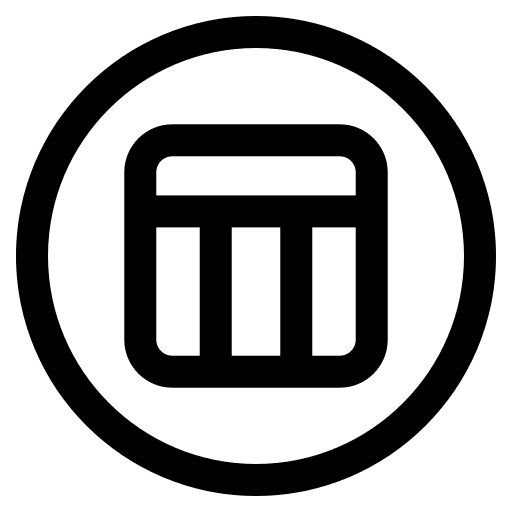 Column ui column text editor icon Column ui column text editor icon