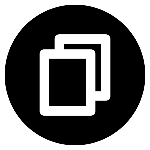 Copy paste text editing copy icon
