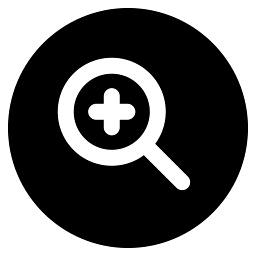 Zoom in view more magnifying glass ui icon Zoom in view more magnifying glass ui icon
