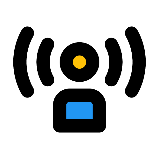 Search user nearby search user hotspot icon