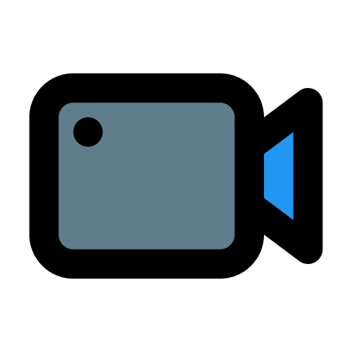 Video call movie videocall communications icon