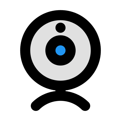 Webcam communications ui web cam icon Webcam communications ui web cam icon