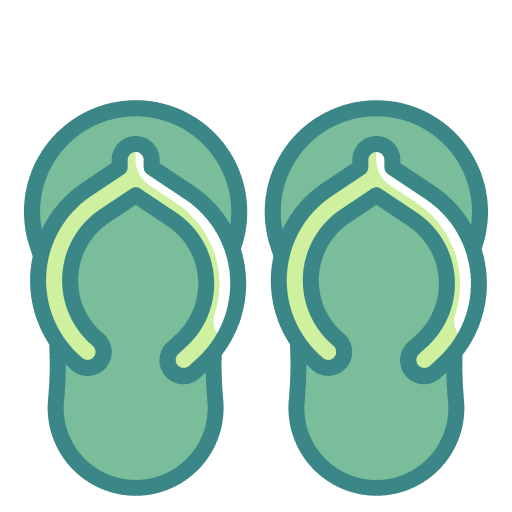 Flip flops flip flops footwear shoes icon