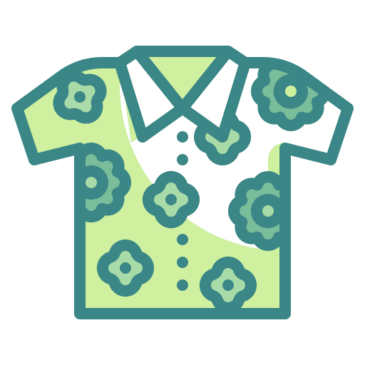 Tshirt hawaii shirt holidays icon