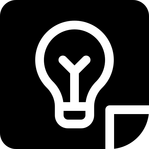 Plan document idea file icon Plan document idea file icon