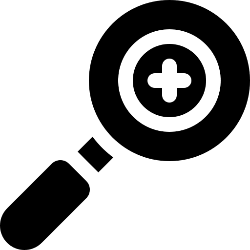 Magnifying glass zoom ui plus icon Magnifying glass zoom ui plus icon