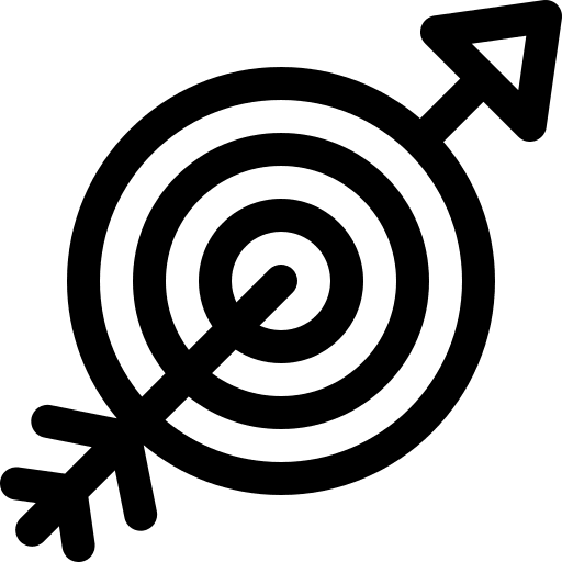 Goal targeting achievement accomplishment icon Goal targeting achievement accomplishment icon
