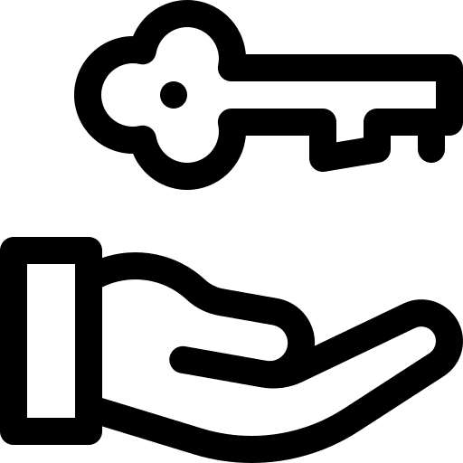 Key solution business business and finance icon Key solution business business and finance icon