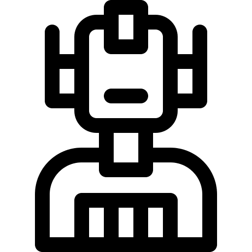 Robot technology bot robot icon Robot technology bot robot icon