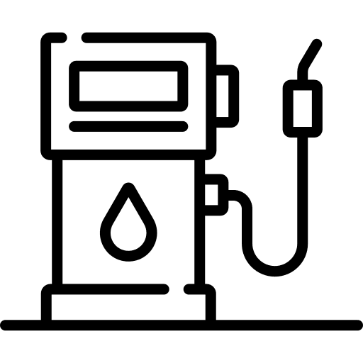 Gas online industry mobile icon Gas online industry mobile icon