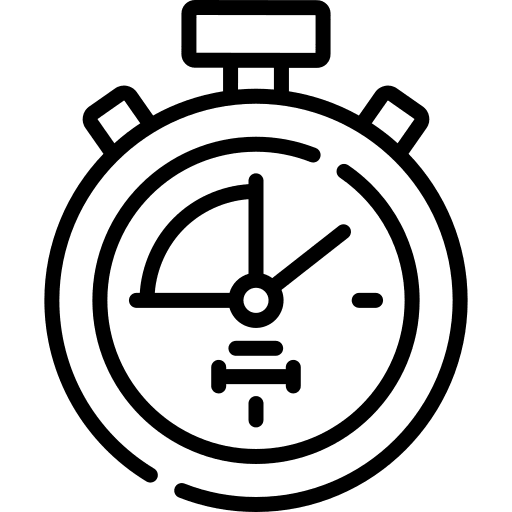 Timer time timer time and date icon