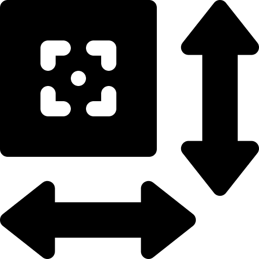 Dimension measure dimensions document icon Dimension measure dimensions document icon