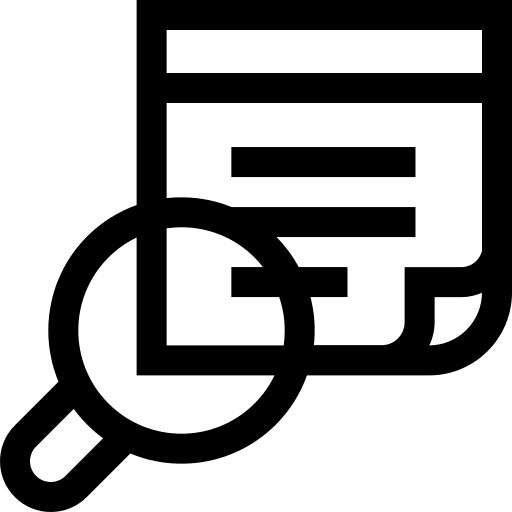 Search miscellaneous notepad notes icon