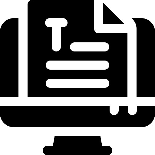 Text text electronics archive icon Text text electronics archive icon