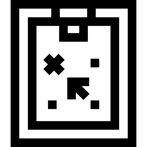 Strategy business and finance diagram flow chart icon Strategy business and finance diagram flow chart icon