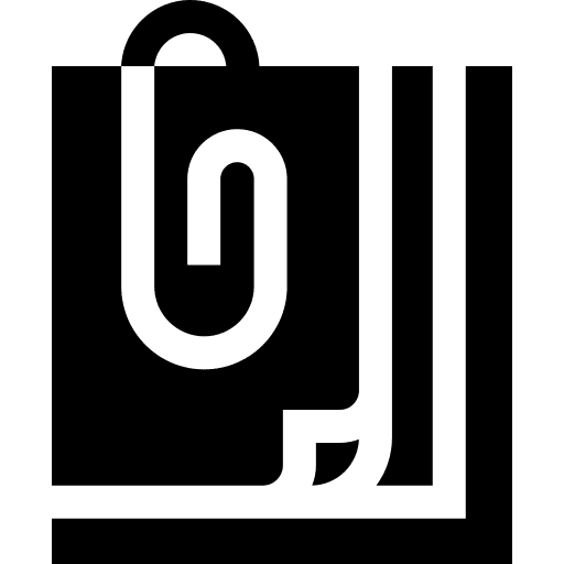 Notes annotation archive appendix icon Notes annotation archive appendix icon