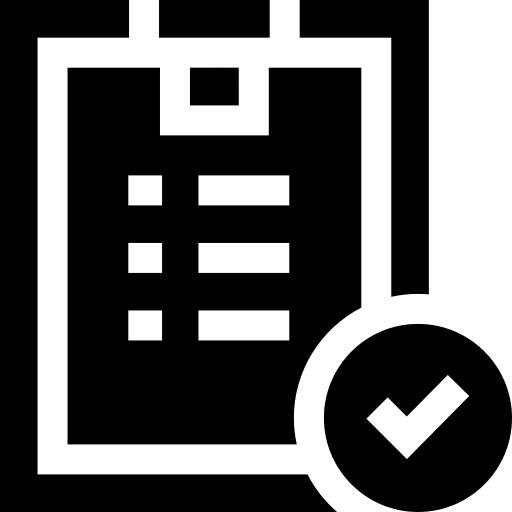 Check list document list check icon Check list document list check icon