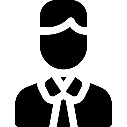 Worker user businessman tie icon