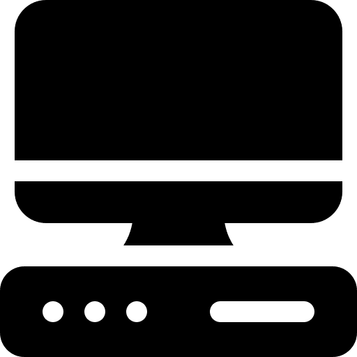 Computer computer electronics monitor icon Computer computer electronics monitor icon