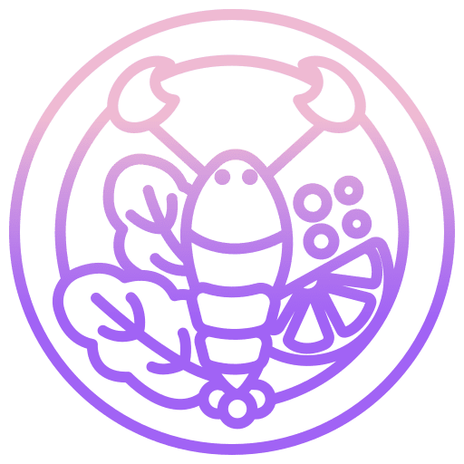 Crab animal cook seafood icon Crab animal cook seafood icon