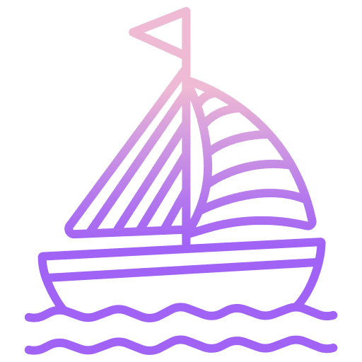 Ship transport sailboat sail icon Ship transport sailboat sail icon