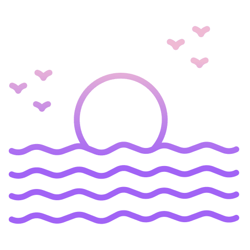 Sun travel beach sea icon Sun travel beach sea icon