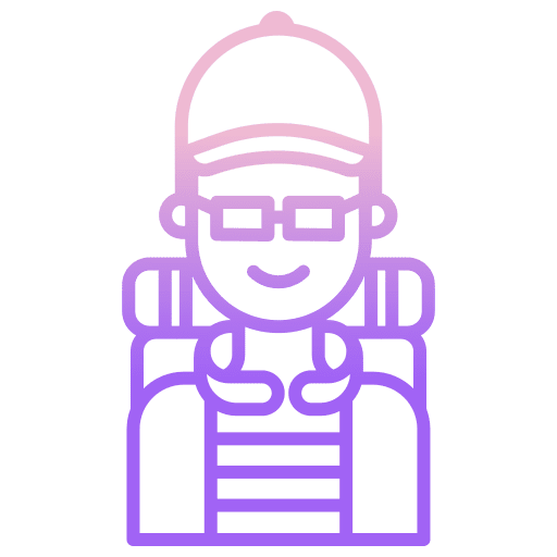 Tourist people foreigner explorer icon Tourist people foreigner explorer icon