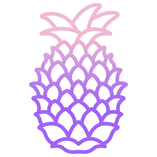Pineapple healthy food and restaurant pineapple icon Pineapple healthy food and restaurant pineapple icon