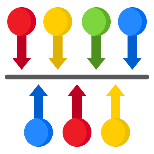 Timeline chart circle element icon Timeline chart circle element icon
