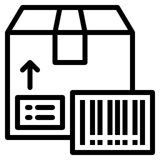 Bar code bar code delivery barcode scan icon