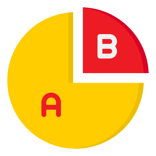 Pie chart state cycle graphic icon Pie chart state cycle graphic icon