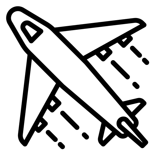 Airplane shipping tranportation delivery icon Airplane shipping tranportation delivery icon