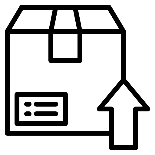 Delivery send shipping package icon Delivery send shipping package icon