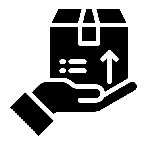 Delivery package send shipping icon