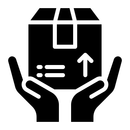 Delivery parcel shipping delivery icon