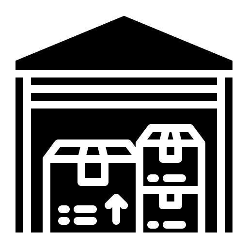 Warehouse warehouse logistic delivery icon